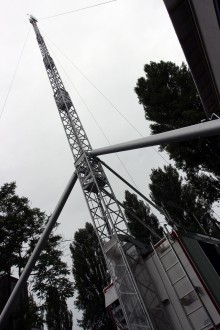 GSM-R torony - fotók: NISZ Zrt.