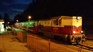 Éjszakai gyermekvasúti szerelvény