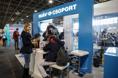 MÁV stand