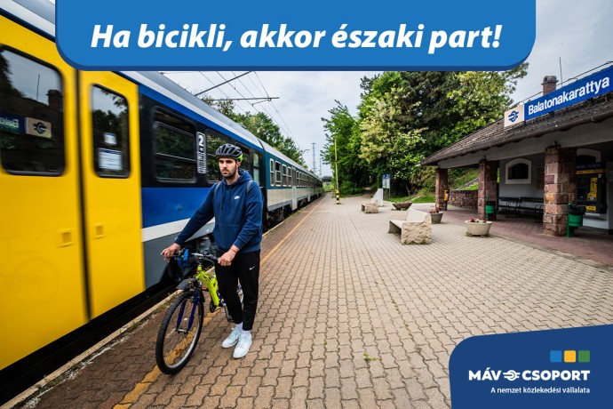 Bringával és vonattal az északi partra Bringával és vonattal az északi partra