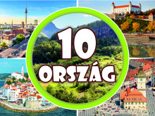 Nemzetközi utazás 10 ország
