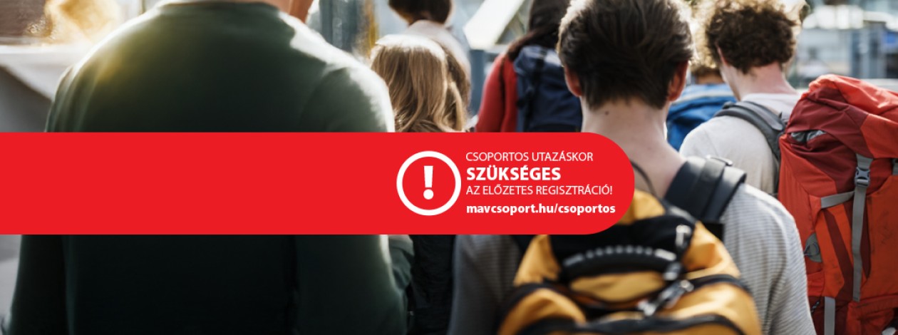 Csoportos utazási igény bejelentése