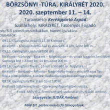 2020. szeptember 11-14. Börzsöny, Királyrét