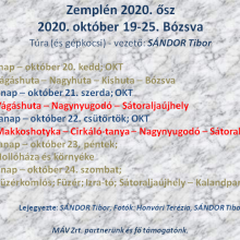 2020.10.21-22. Zemplén OKT túrák 2-3