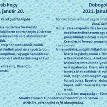 2021. január 20. és 29. Svábhegy és Dobogókő