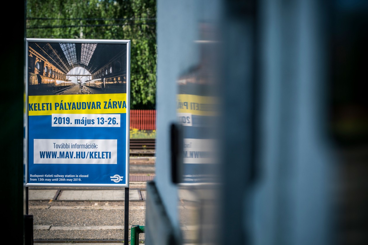 Hetfotol Ket Hetig Karbantartas Miatt Szunetel A Forgalom A Keleti Palyaudvaron Mav Csoport