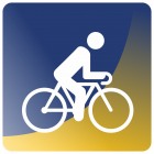 A MÁV VSC Kerékpáros szakosztályának logója