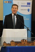 Orbán Zsolt, a MÁV pécsi területi igazgatója