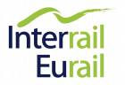 Interrail dual brand logo Interrail dual brand logo