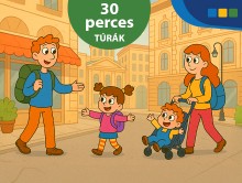 MÁV, SZESZA, Sáriék a vonaton, 30 perces túrák