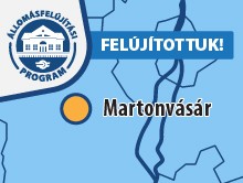 Martonvásár állomás felújítása