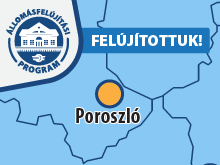 Poroszló állomás felújítása