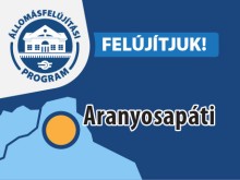 Aranyosapáti megálló felújítása