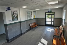 Poroszló állomás felújítása