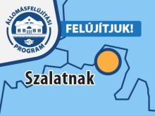 Szalatnak állomás felújítása