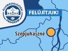 Gyermekvasút - Szépjuhászné állomás felújítása