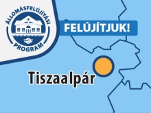 Tiszaalpár megálló felújítása