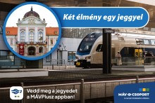 Kombinált MÁV napijegyek belépővel a Gödöllői Királyi Kastélyba