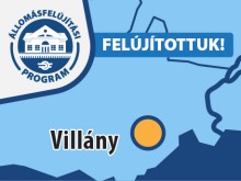 Villány állomás felújítása