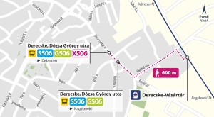 Derecske, Dózsa György utca
