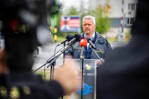 Hövényes Sándor mozdonyvezető