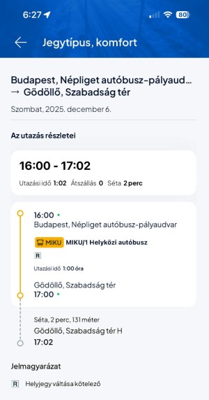 Mikulásbuszra jegyváltás