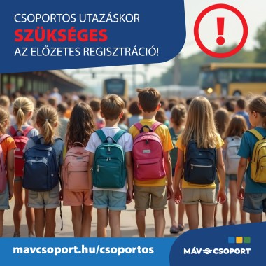 MÁV - csoportos utazás