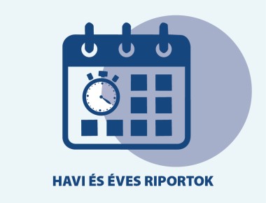 Havi és éves riport