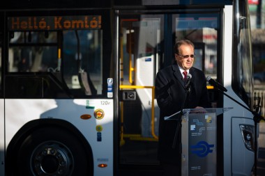 Dr. Hoppál Péter kormánybiztos, a térség országgyűlési képviselője