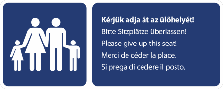 MÁV - családi elsőbbségi helyek