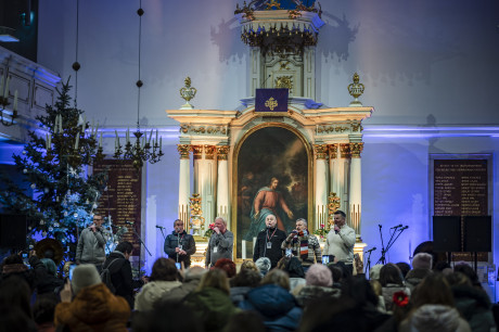 A győri evangélikus templomban