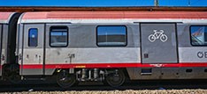 Osztrák (ÖBB) többcélú teres kocsi