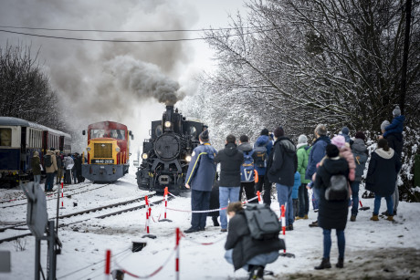 Kisvasúti járműbemutató Budapesten - 2023. december 28-29.