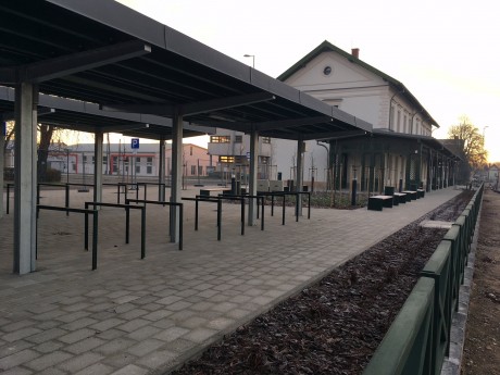 MÁV Felújított tapolcai vasútállomás 2