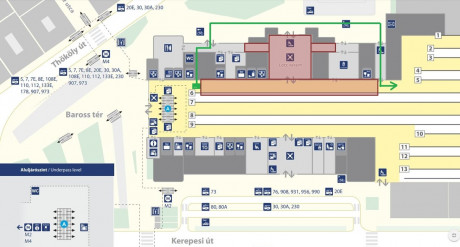 Terelési útvonal Terelési útvonal