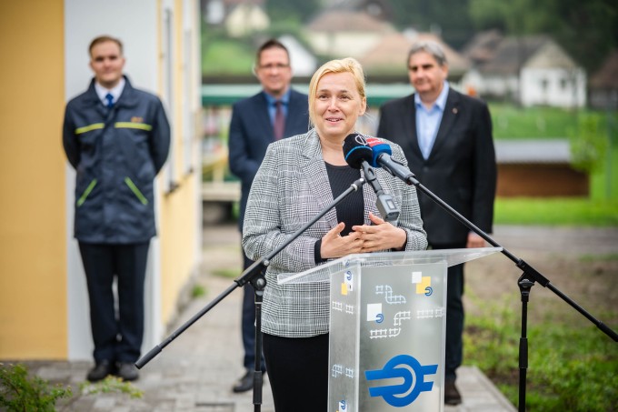 Németh Réka, a MÁV Pályaműködtetési Zrt. vezérigazgatója