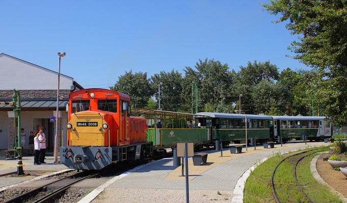 Balatonfenyvesi kisvasút