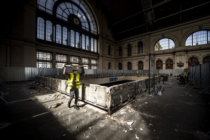 Keleti pályaudvar_utascentrum építés 3