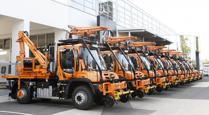 MÁV, Mercedes-Benz Unimog U423 járműpark