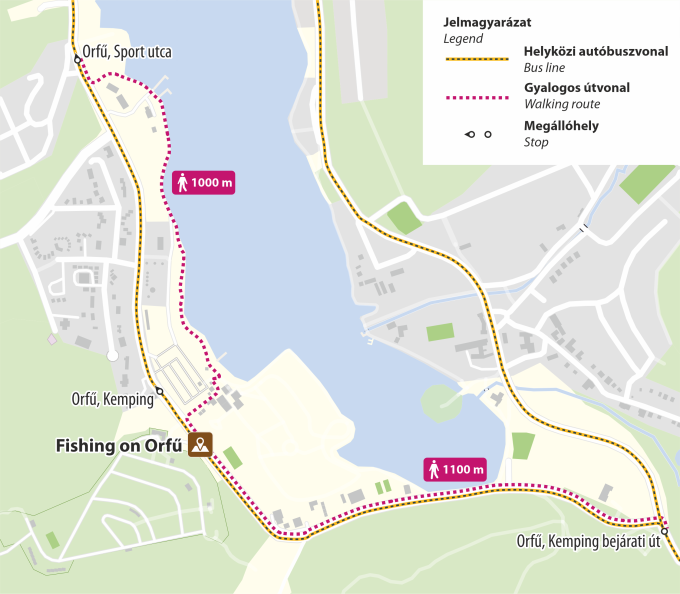 A közlekedés rendje a rendezvény idején.