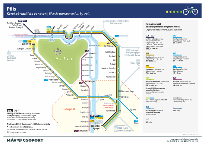 Kerékpárszállítás - Pilis
