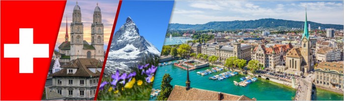 Eurail helyjegy váltás | Svájc | railcc