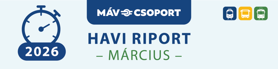 2026. márciusi menetrendszerűség