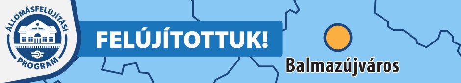 Balmazújváros állomás felújítása