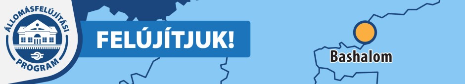 Bashalom megálló felújítás