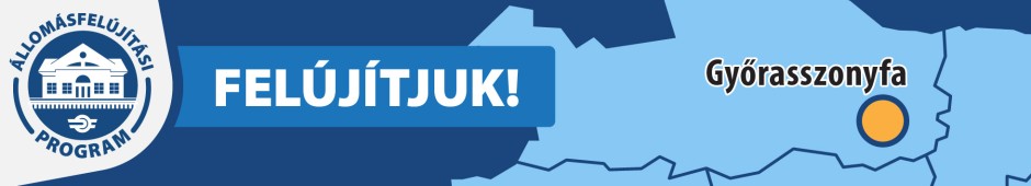 Győrasszonyfa megállóhely felújítása