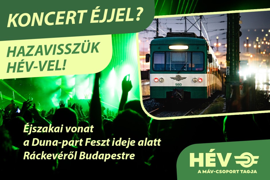 HÉV Duna-part feszt