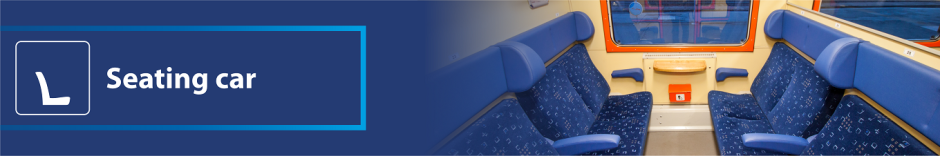 Adria IC seating car