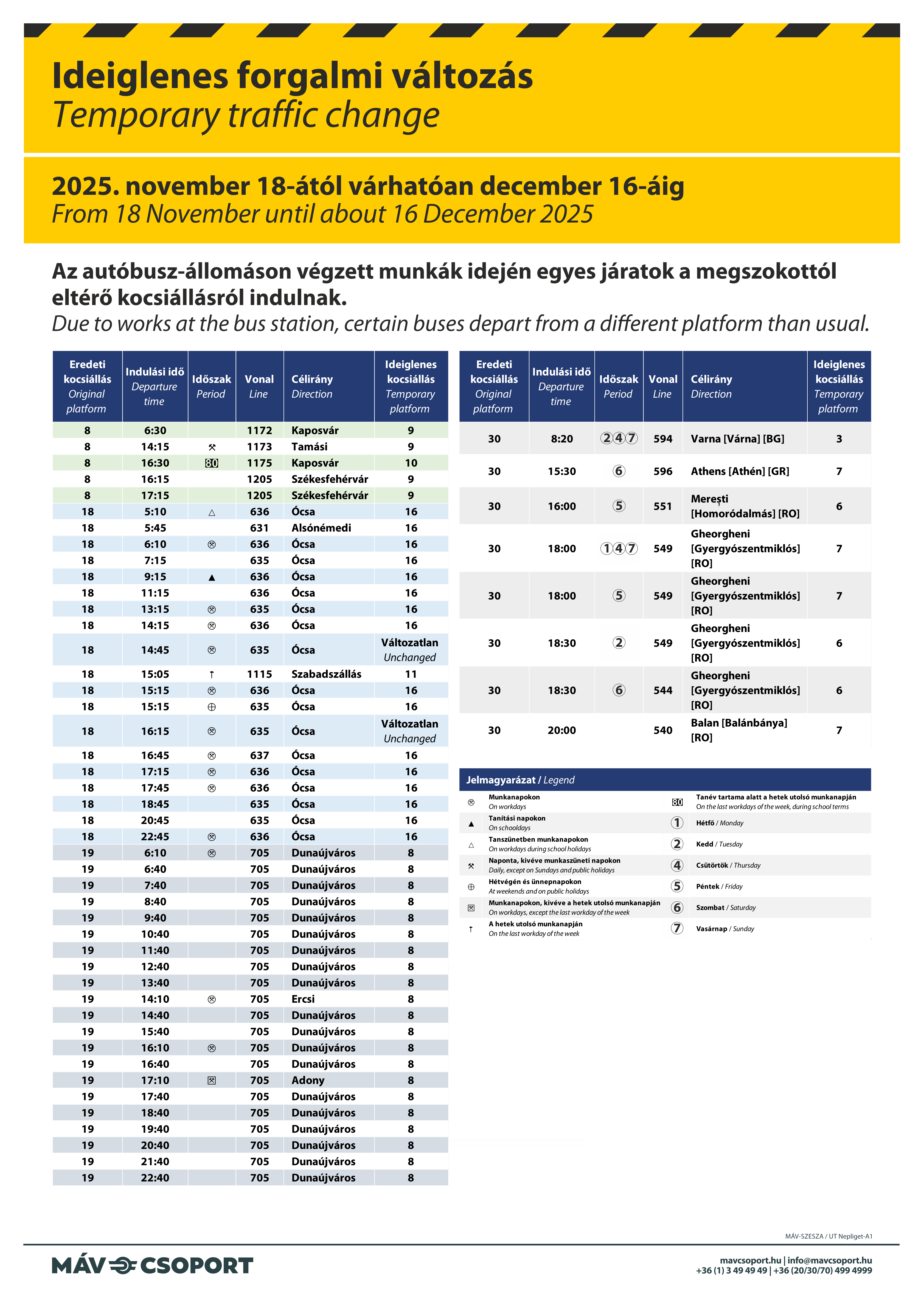 Budapest, Népligetben változik a forgalmi rend november 18. és december 16. között Budapest, Népligetben változik a forgalmi rend november 18. és december 16. között