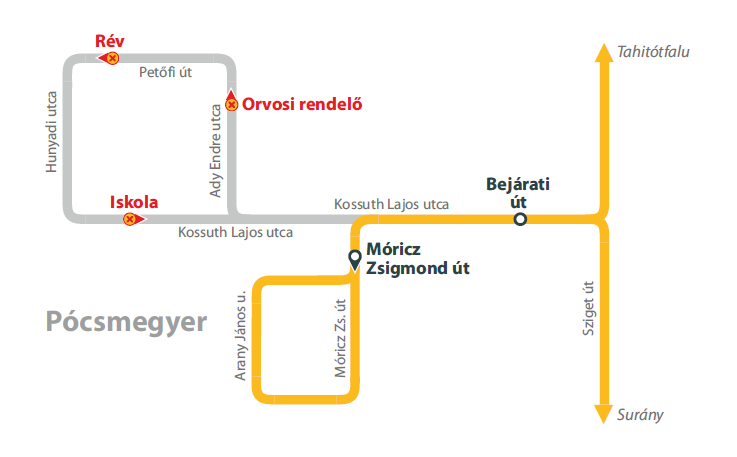 Ideiglenes forgalmi változás Pócsmegyeren december 23-án